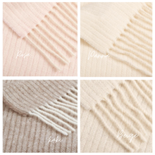 Carica l'immagine nel visualizzatore di Gallery, Cashmere Plaid in lana riciclata (PREORDINE)