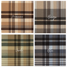 Carica l'immagine nel visualizzatore di Gallery, Tartan Plaid in lana riciclata (PREORDINE)
