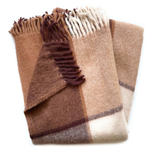 Carica l'immagine nel visualizzatore di Gallery, Tartan Plaid in lana riciclata MAXI (PRONTA CONSEGNA)