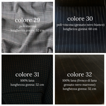 Carica l'immagine nel visualizzatore di Gallery, GONNA PASSEGGIATA (PEZZI UNICI)