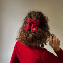 Carica l'immagine nel visualizzatore di Gallery, Fiocchi per Capelli Albero di Natale
