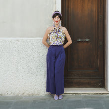 Carica l'immagine nel visualizzatore di Gallery, Pantalone Viola (tencel)