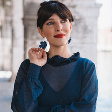 Carica l'immagine nel visualizzatore di Gallery, Orecchini April - blu
