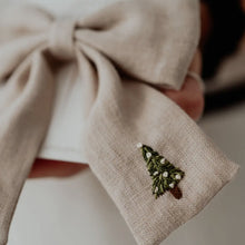 Carica l'immagine nel visualizzatore di Gallery, Fiocchi per Capelli Albero di Natale