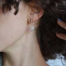 Carica l'immagine nel visualizzatore di Gallery, Orecchini Cristallo di Neve
