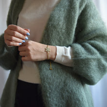 Carica l'immagine nel visualizzatore di Gallery, Braccialetto regolabile Neve (preordine)