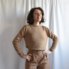 Carica l'immagine nel visualizzatore di Gallery, Maglioncino Cashmere Cammello taglia M