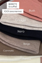 Carica l'immagine nel visualizzatore di Gallery, Berretto 100% Merinos