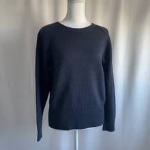 Carica l'immagine nel visualizzatore di Gallery, Maglione Abbraccio di lana Taglia M/L (azzurro e cammello)