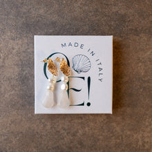 Carica l'immagine nel visualizzatore di Gallery, Orecchini Foglia di quarzo