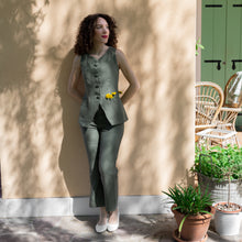 Carica l'immagine nel visualizzatore di Gallery, Pantalone Foglia d'Ulivo