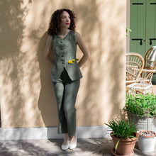 Carica l'immagine nel visualizzatore di Gallery, Gilet Foglia D'Ulivo