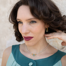 Carica l'immagine nel visualizzatore di Gallery, Collana Avventurina e Pietra di Luna