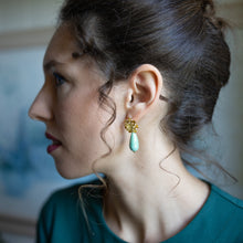 Carica l'immagine nel visualizzatore di Gallery, Orecchini Fior D'acqua