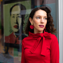 Carica l'immagine nel visualizzatore di Gallery, Orecchini Foglie di Tè