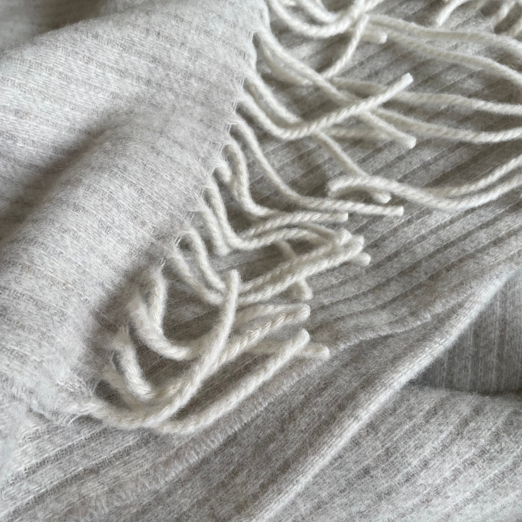 Cashmere Plaid in lana riciclata (PREORDINE)