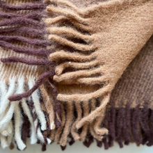 Carica l&#39;immagine nel visualizzatore di Gallery, Tartan Plaid in lana riciclata MAXI (PRONTA CONSEGNA)
