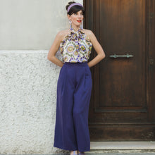 Carica l'immagine nel visualizzatore di Gallery, Pantalone Viola (tencel)
