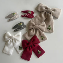 Load image into Gallery viewer, Mollette per Capelli Albero di Natale (in coppia)
