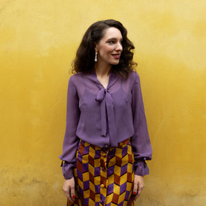 Camicia in seta Julie