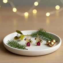 Load image into Gallery viewer, Orecchini Cadeaux Rouge
