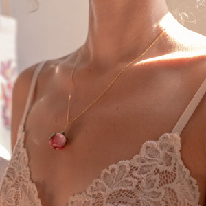 Collana Bocciolo di rosa