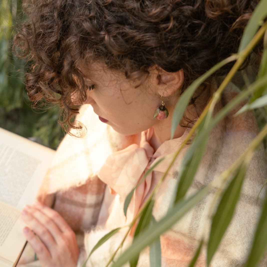 Orecchini A Clip Macri Classica In Oro Rosa E Bianco - Foto 9