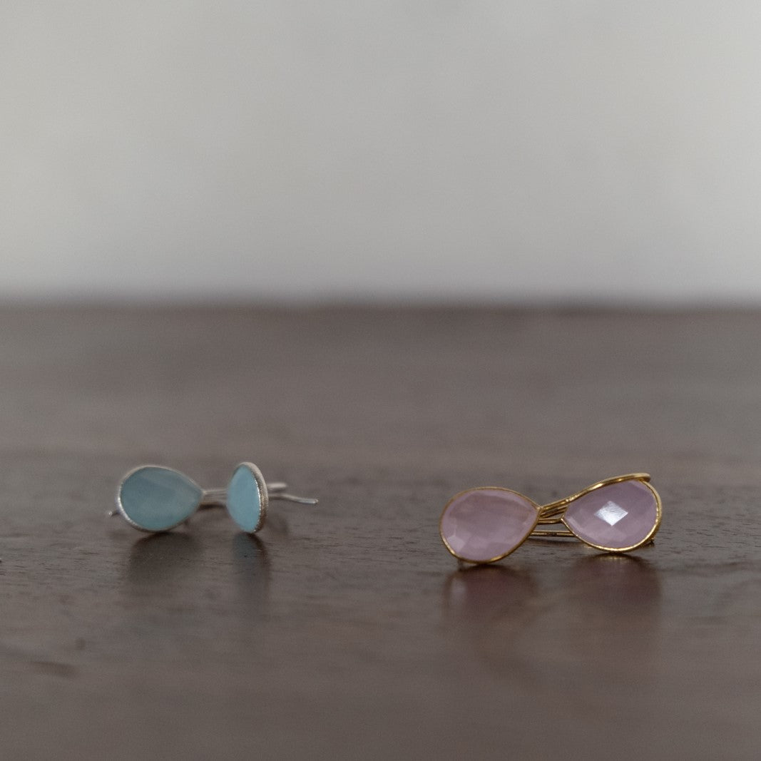 ORECCHINI A GOCCIA in legno bohémien ghianda per donna - regalo foglie