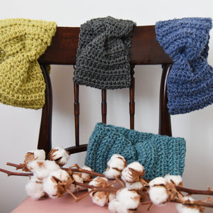 Fascia Crochet - Abricot Atelier