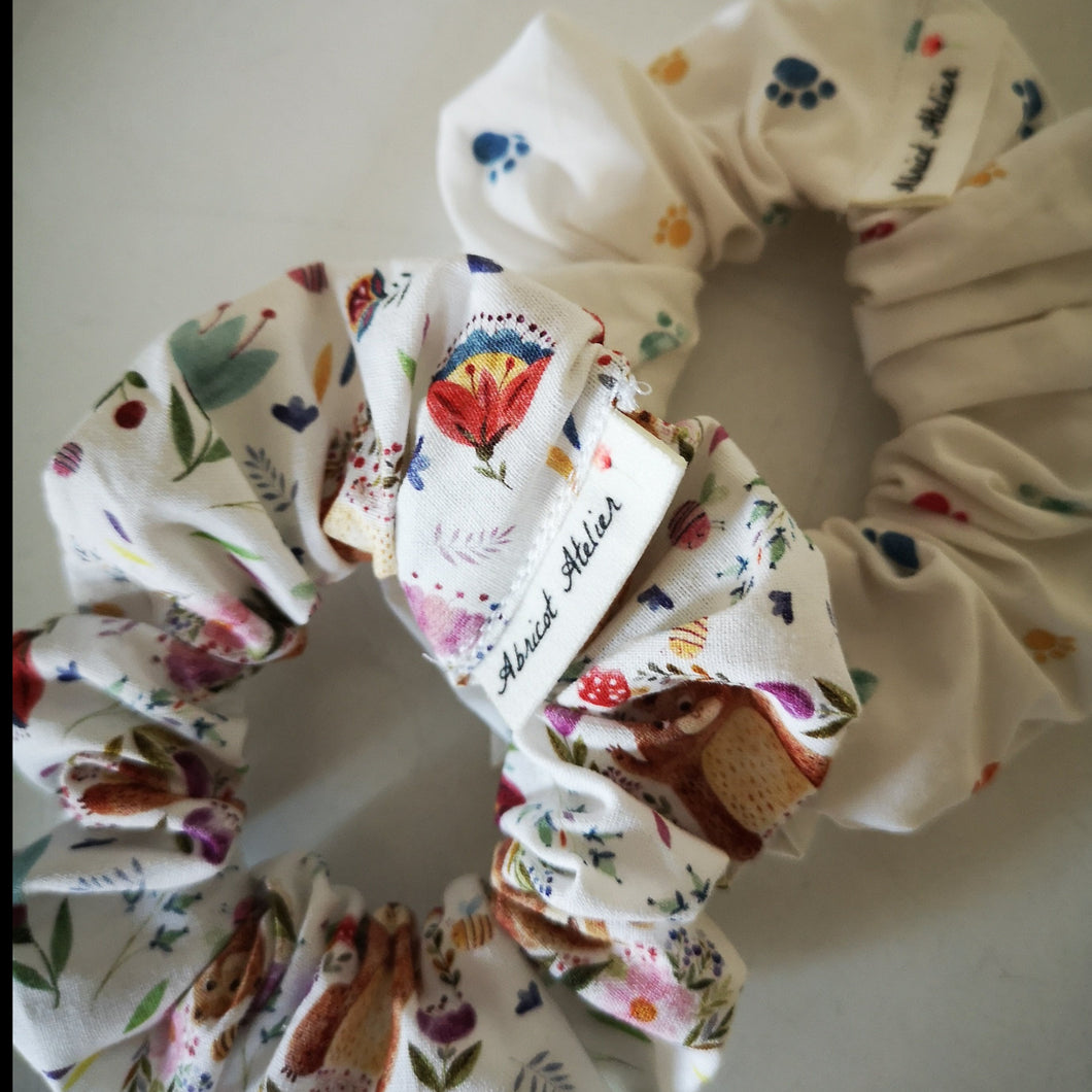 Scrunchies coccole - Abricot Atelier