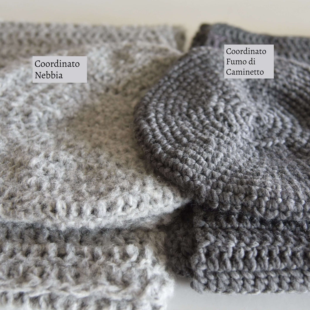 Coordinati in lana - Sciarpa e berretto - Abricot Atelier
